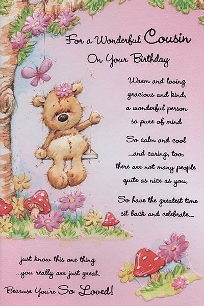 Birthday Wishes For Cousin Female Images Birthday Cards