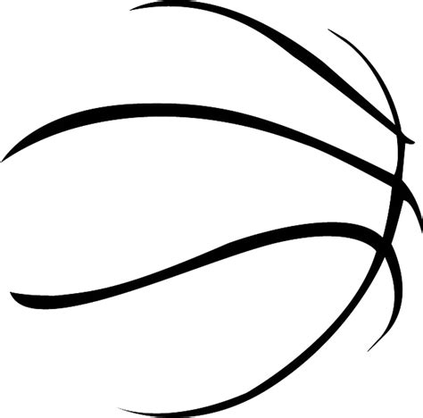 Basketball Outline Png Png Image Collection