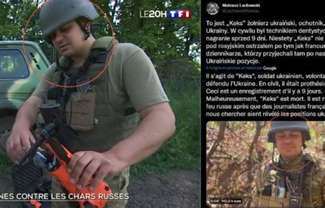 Guerre en Ukraine Un reportage de TF1 à lorigine de la mort dun