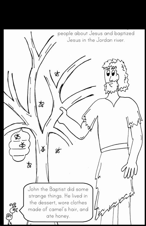 Just click on the title to go to a web page where you can print out the the bible story coloring sheet. 28 John the Baptist Coloring Page | John the baptist ...