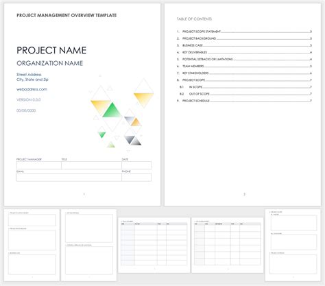 Free Project Overview Templates | Smartsheet