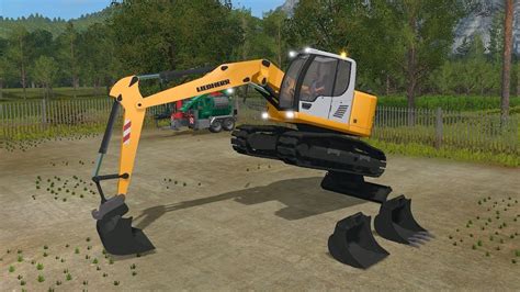 Farming Simulator 17 Mods Liebherr R914 Compact Excavator For Pcmac