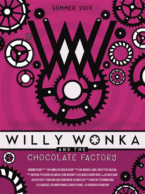 Willy Wonka Graphic Prop And Poster Design On Behance
