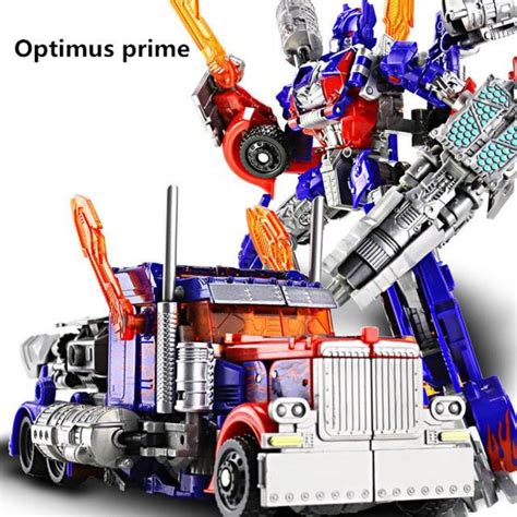 Toy Optimus Prime Deformation Robots Shopee Singapore