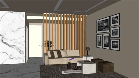 Modern Living Room 3d Warehouse