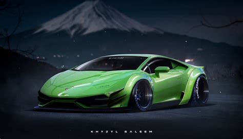 Lamborghini Huracan Touched By Extreme Japanese Tuning In Liberty Walk