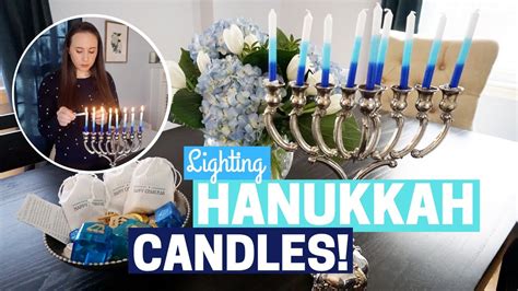 How To Light Hanukkah Candles Youtube