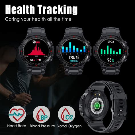Mua Military Smart Watch For Men Outdoor Waterproof Tactical Smartwatch Bluetooth Dail Calls