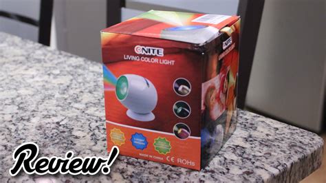 Review Onite Living Color Led Light Youtube