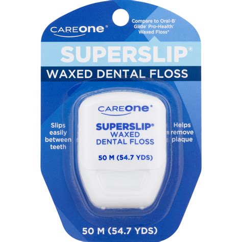 Save On Careone Waxed Superslip Dental Floss Order Online Delivery Giant