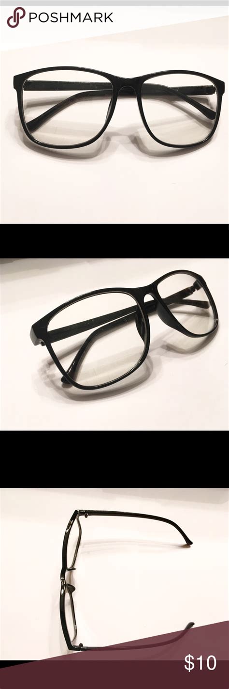 geeky fake glasses 👓 nwot geeky fake glasses 👓 nwot the lenses can be popped out to put in