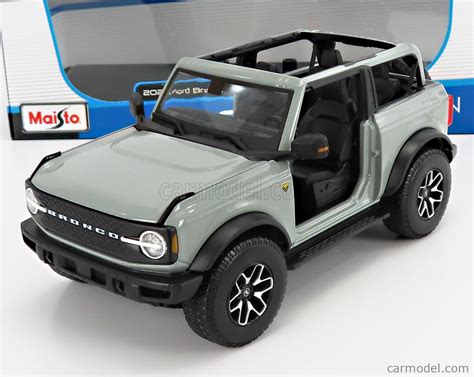 Maisto 31457gry Scale 118 Ford Usa Bronco Badlands Without Doors