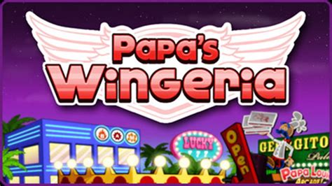 Papas Wingeria Game