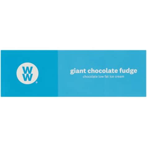 Weight Watchers Low Fat Giant Chocolate Fudge Ice Cream Bars Ct Pick N Save