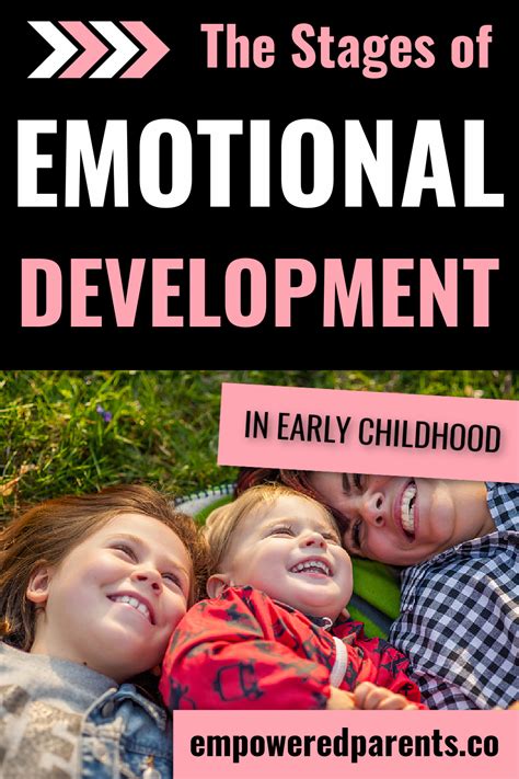 These Are The Stages Of Emotional Development In Early Childhood Learn