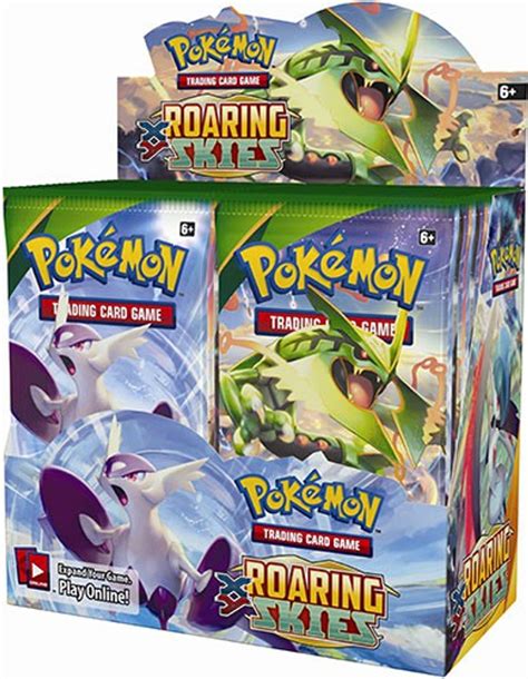 Pokemon Xy Roaring Skies Booster Box 36 Packs Pokemon Usa Toywiz