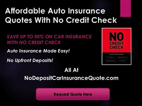 Rates vary widely from one state to the next. Cheap Auto Insurance Quote With No Credit Check