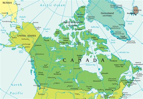 Toronto En El Mapa De Canada Gufa