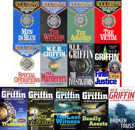 Badge Of Honor Police Detective Action Series By Web Griffin Set Of