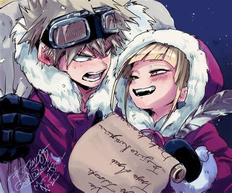 Bakugou Katsuki And Himiko Toga Hero Cute Anime Character Anime