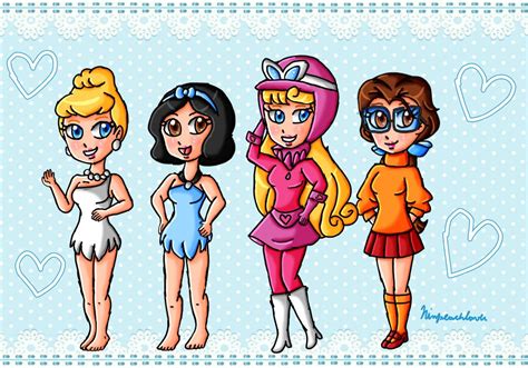 Disney Princesses As Hanna Barbera Girls By Goddessprincesslulu On