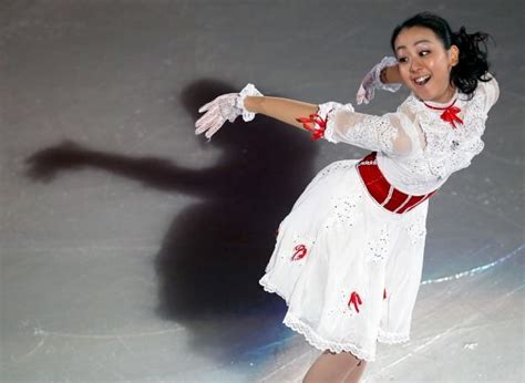 Mao Asada Performing In The All Japan Nationals Championship Gala