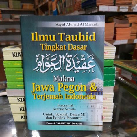 Jual Kitab Aqidatul Awam Makna Jawa Shopee Indonesia