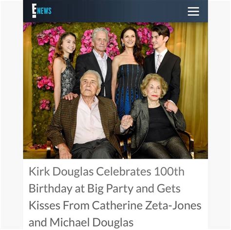 Happy 100th Birthday To The Incredible Kirk Douglas Honored To Be Part