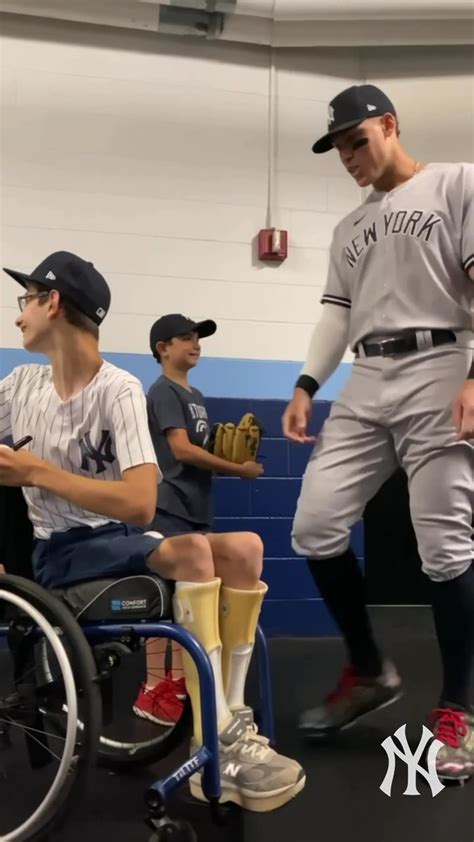 Judge Meets Yankees Fan Dom 💙 A Big 15th Birthday Surprise For