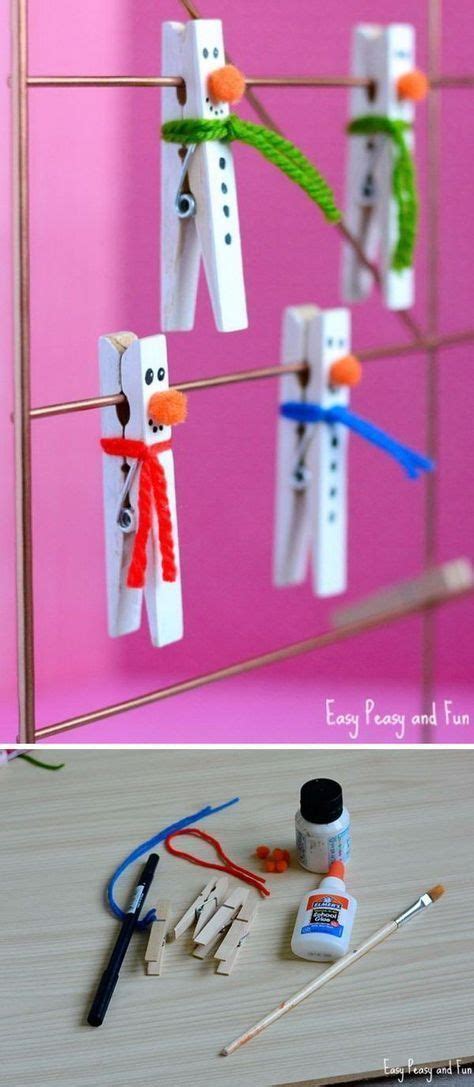 Easy And Cute Diy Christmas Crafts For Kids To Make With