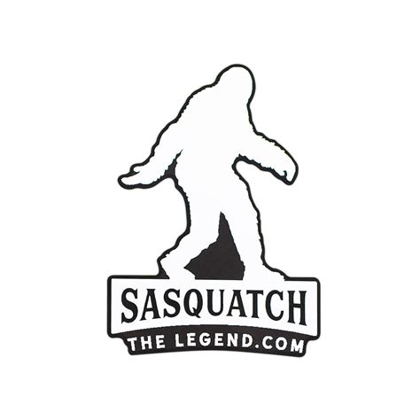 Sasquatch The Legend Sticker Sasquatch The Legend