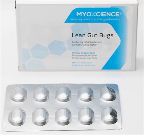 Lean Gut Bugs Bifidobacterium Animalis Subsp Lactis B420 Based Probi