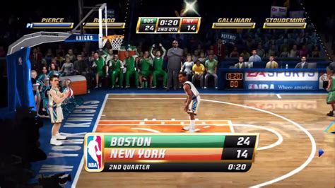 Irving gets cheers and a win at msg as celtics beat knicks. NBA JAM 2010 gameplay Celtics vs Knicks. boomshakalaka ...