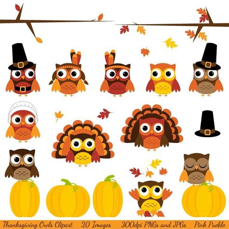 17 Best Images About Owls On Pinterest Thanksgiving Clip Art And