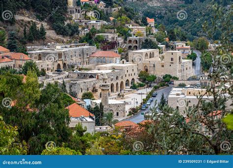 Deir El Qamar Lebanon Dans Le District De Shouf Image Stock Image Du