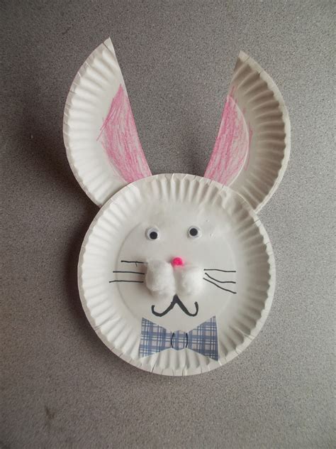Chipmans Corner Preschool Paper Plate Easter Bunny
