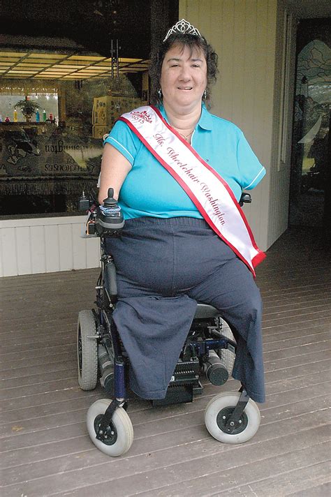 Attitudes Are The Real Disability Sequim Woman Named Ms Wheelchair