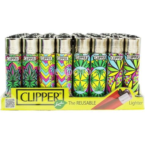 4 X Psychedelic Weed Rare Clipper Lighters Unique Funny Cool Etsy