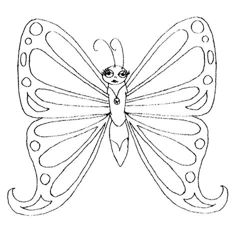 110 Dessins De Coloriage Papillon à Imprimer Sur Page 2