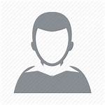 Icon Person Male Business Avatar Guy Gray
