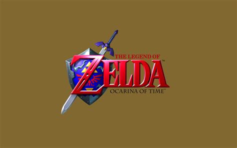 The Legend Of Zelda Ocarina Of Time Logo The Legend Of Zelda Ocarina