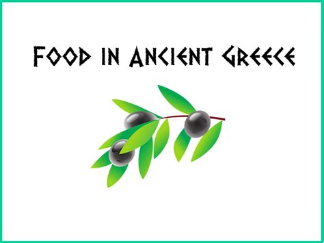 Ancient Greek Food Tasting Teaching Resources