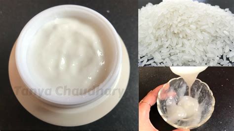 Diy Rice Cream Skin Whitening Anti Aging Face Cream Japanese Fair Skin Secret Youtube