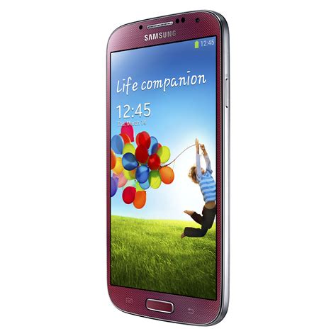Samsung Galaxy S4 Gt I9505 Red Aurora 16 Go Mobile And Smartphone