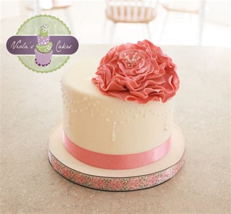 Peony Cake CakeCentral Com