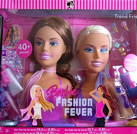 Mattel Barbie Fashion Fever Styling Heads Toys And Games