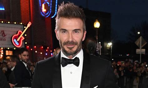 David Beckham Looks Dapper As He Leads Celebs At Prince Williams