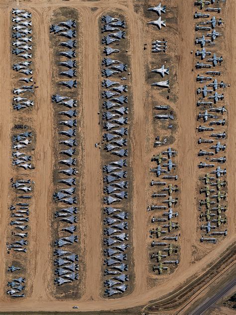 Aerial Photos By Bernhard Lang Capture The Largest Aircraft Boneyard In