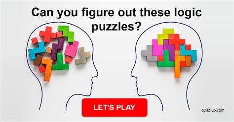 Can You Figure Out These Logic Puzzles Trivia Quiz Quizzclub