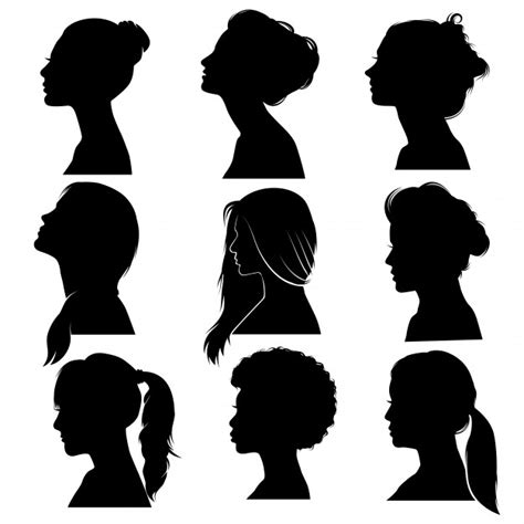Woman Face Profile Silhouette At Getdrawings Free Download